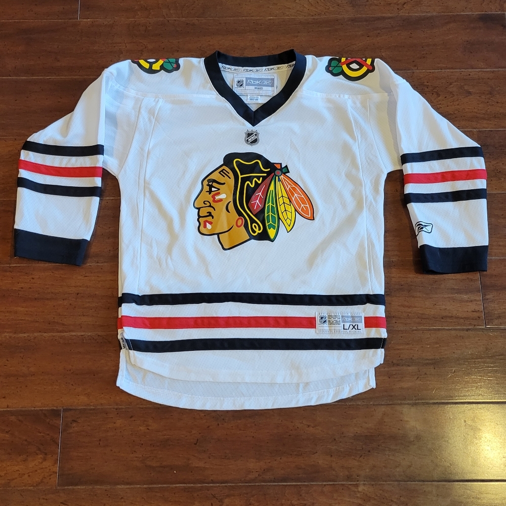 Child's Reebok BlackHawks Jersey